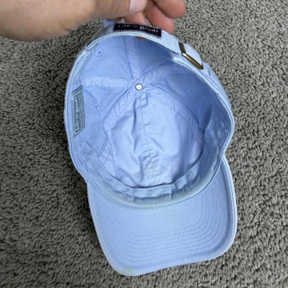 Life Is Good Hat Cap Strap Back Womens Adjustable Blue Embroidered Flower Logo - Picture 10 of 12